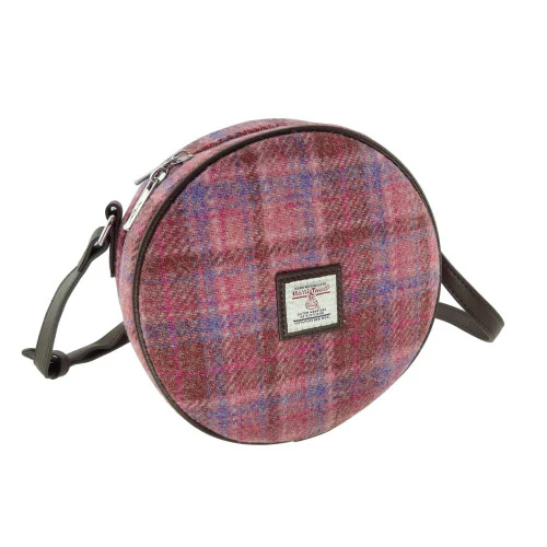 Harris Tweed Round Bag - Image 19