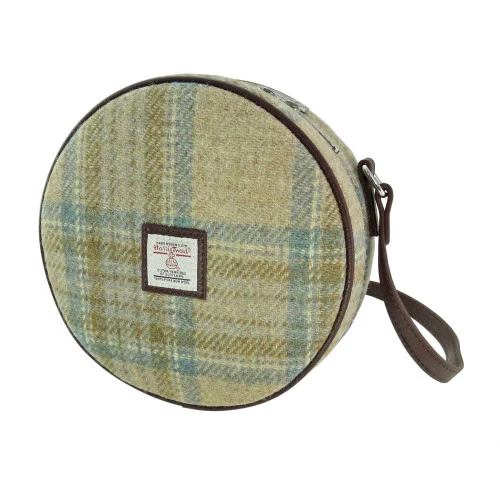Harris Tweed Round Bag - Image 2