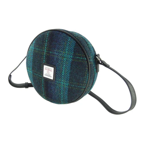 Harris Tweed Round Bag - Image 20