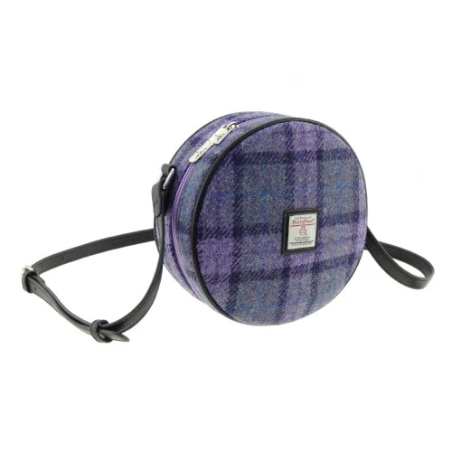 Harris Tweed Round Bag - Image 21