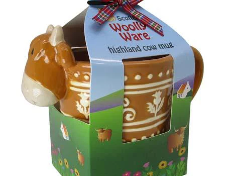 Highland Cow Woolly Ware Celtic Mug - Image 2