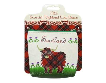 Highland Cow Zip Coin Purse - Image 2