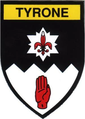 Irish County Car Sticker - Tyrone