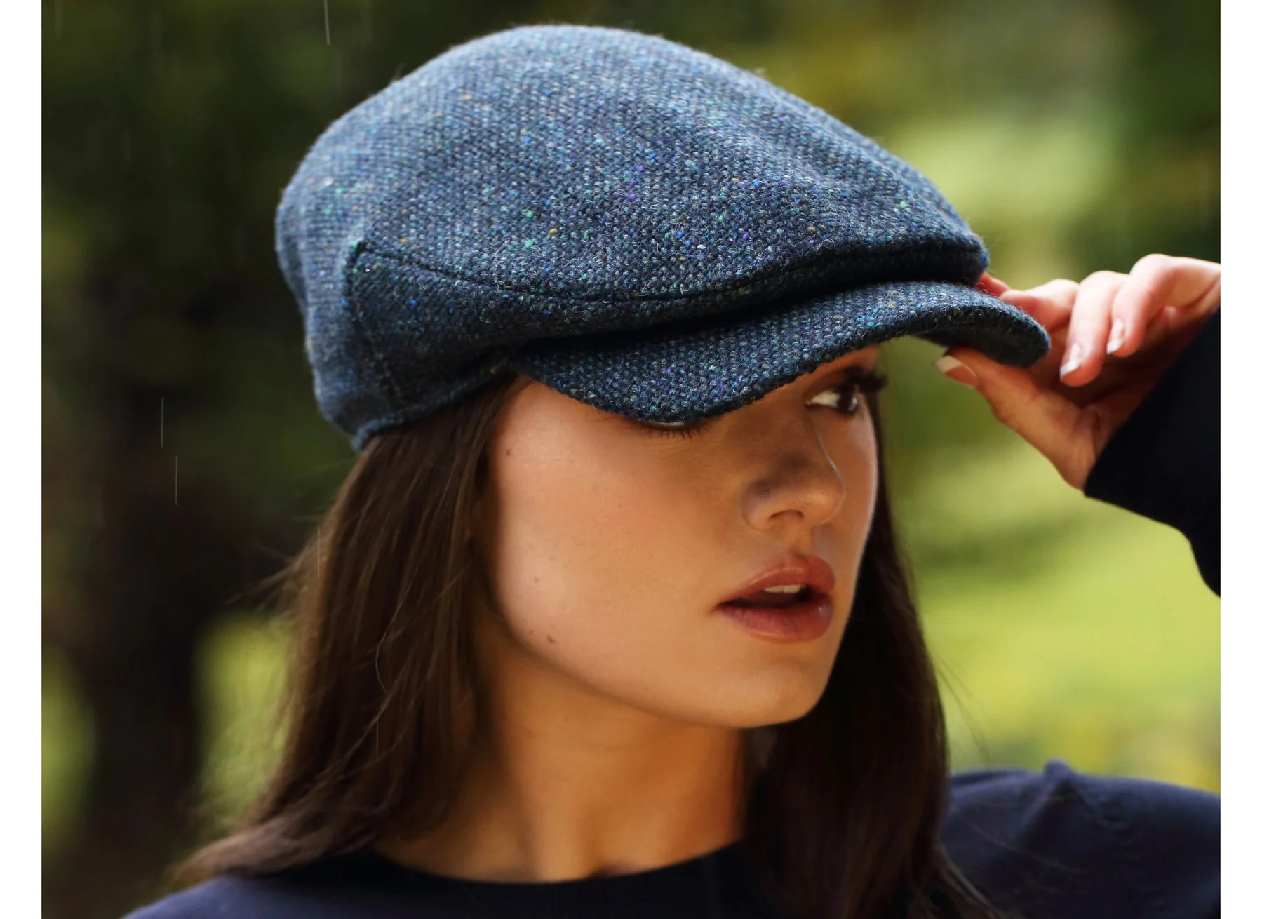 Irish Driving Cap - Tweed - Image 10