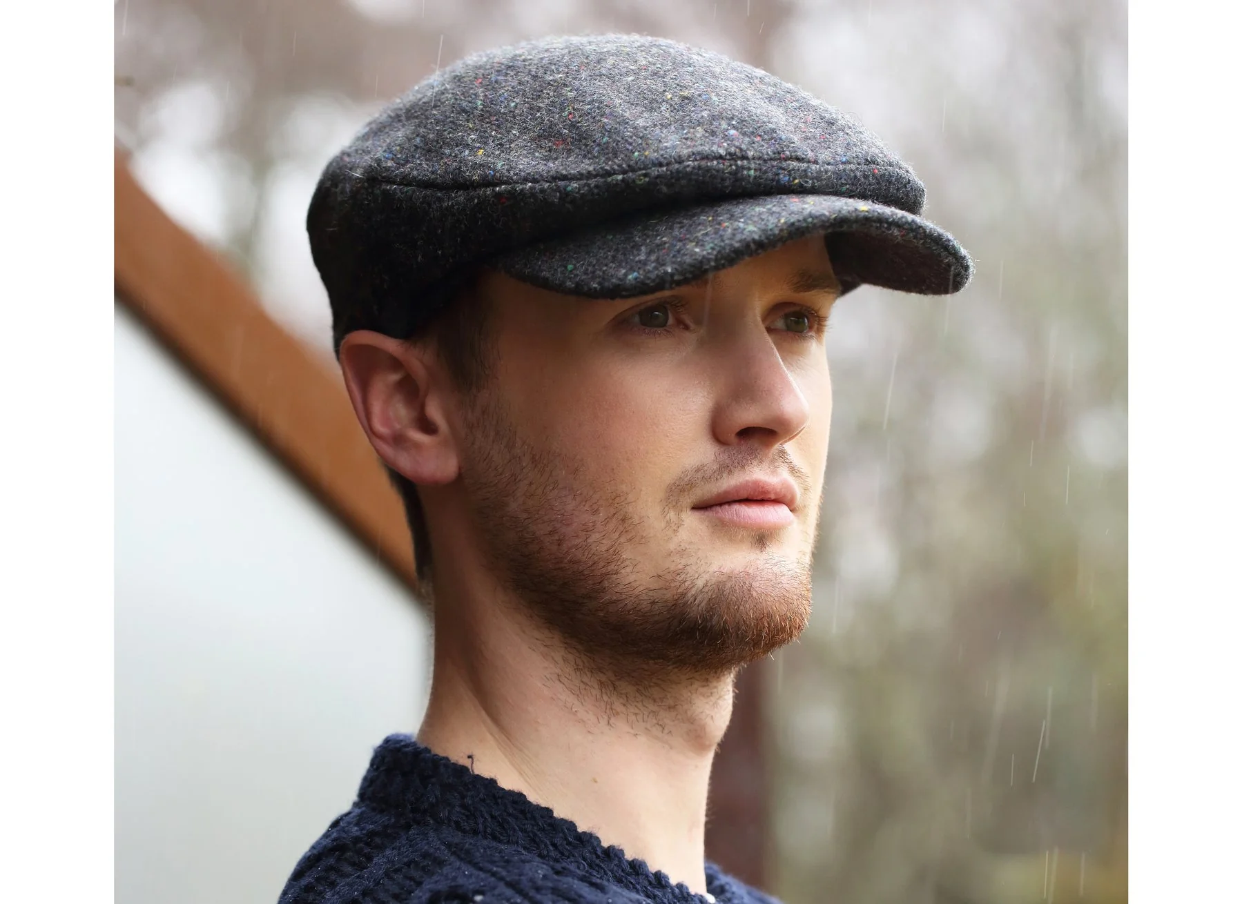 Irish Driving Cap - Tweed - Image 12