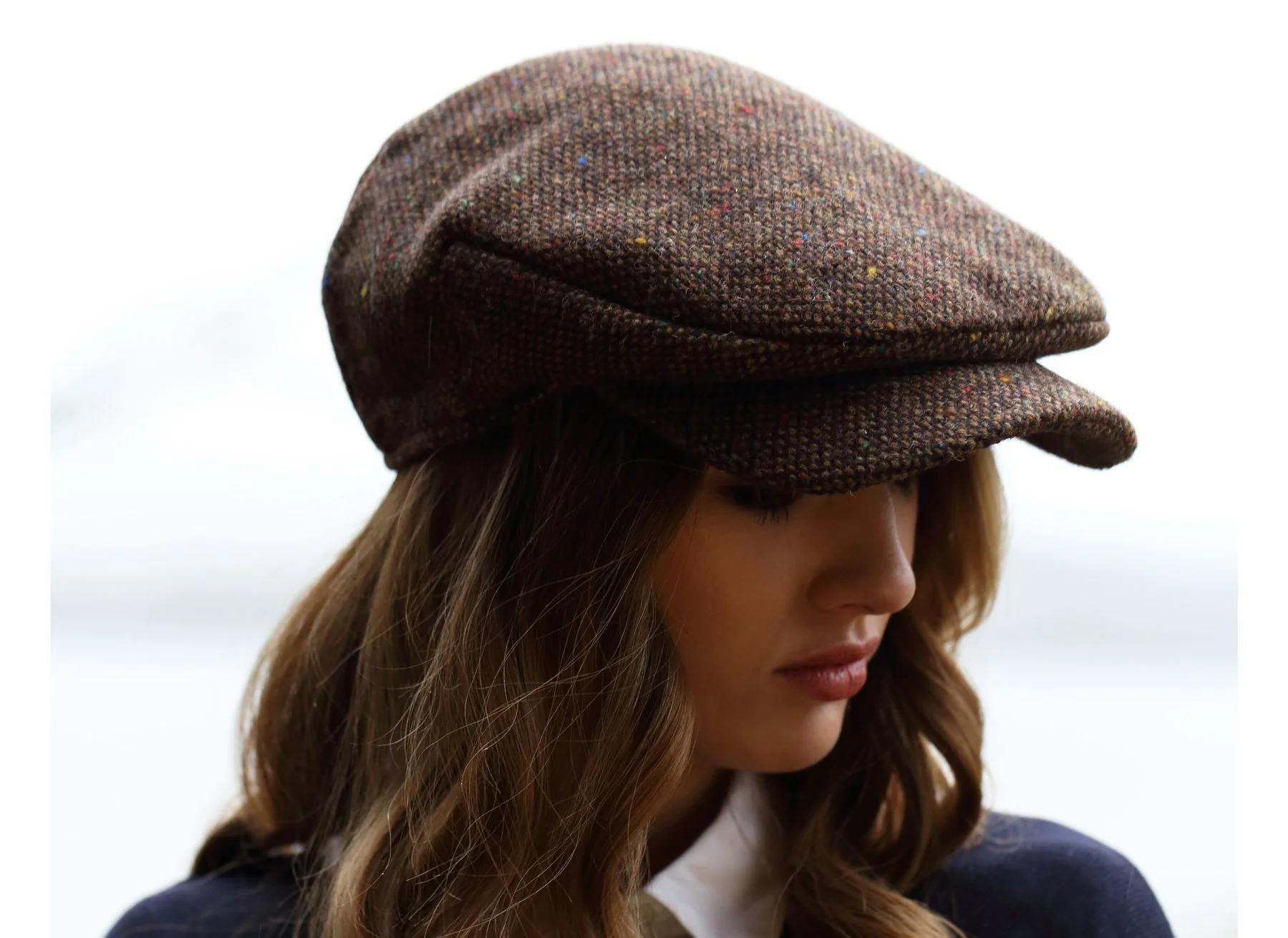 Irish Driving Cap - Tweed - Image 6