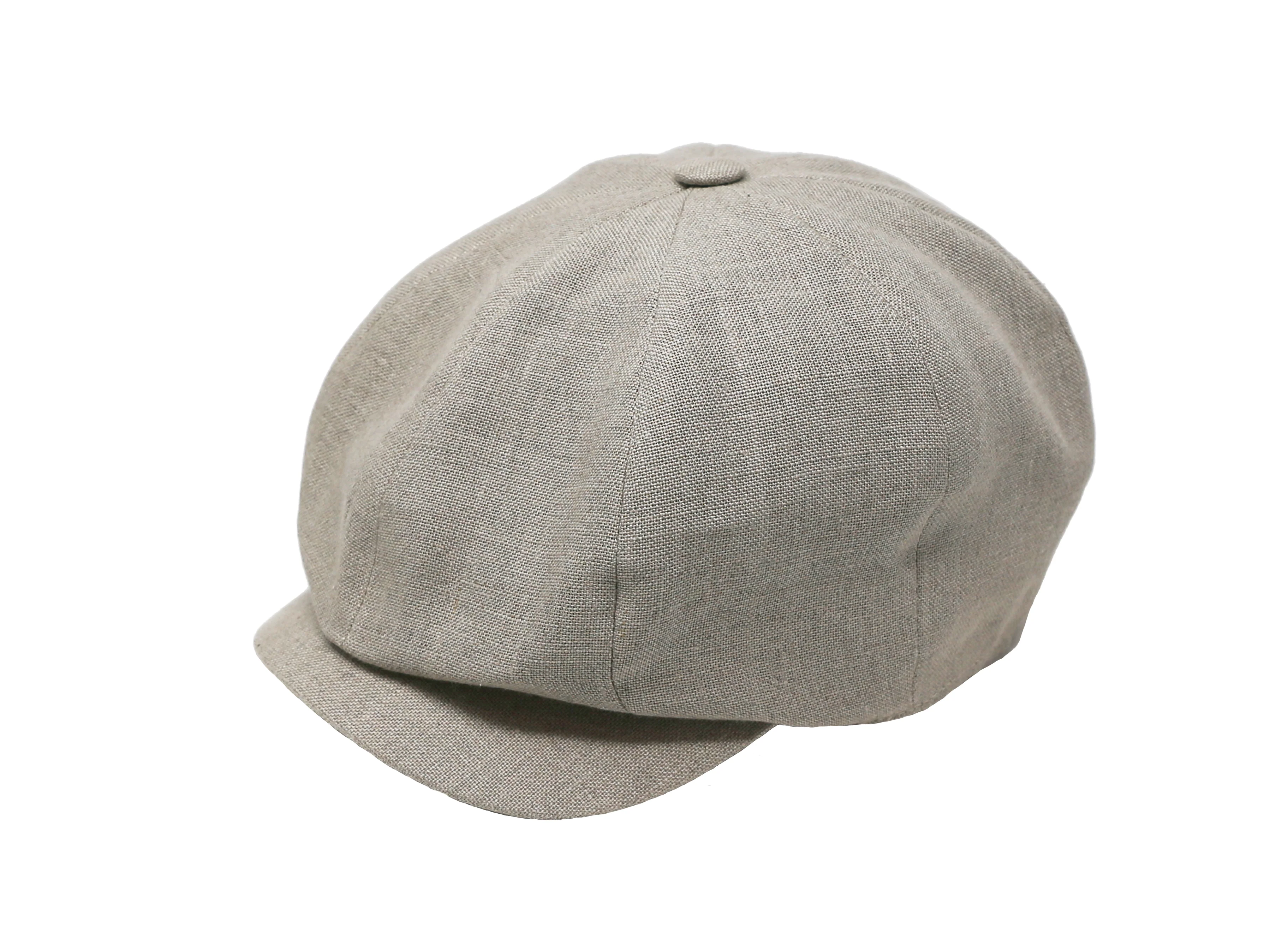 Irish Linen Peaky Blinders Newsboy Cap - Image 6