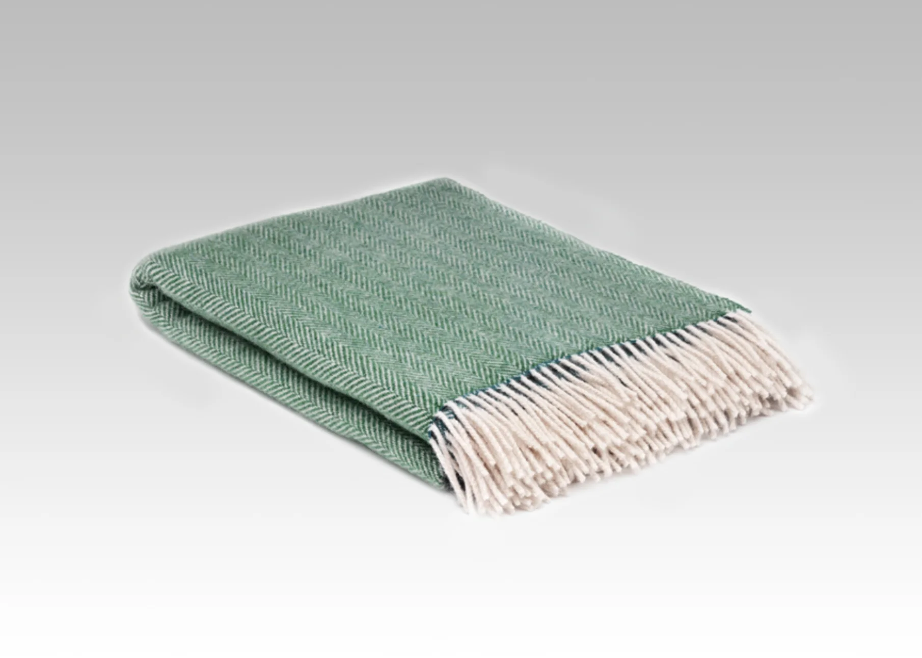 Irish Merino Wool Herringbone Throws - Image 12