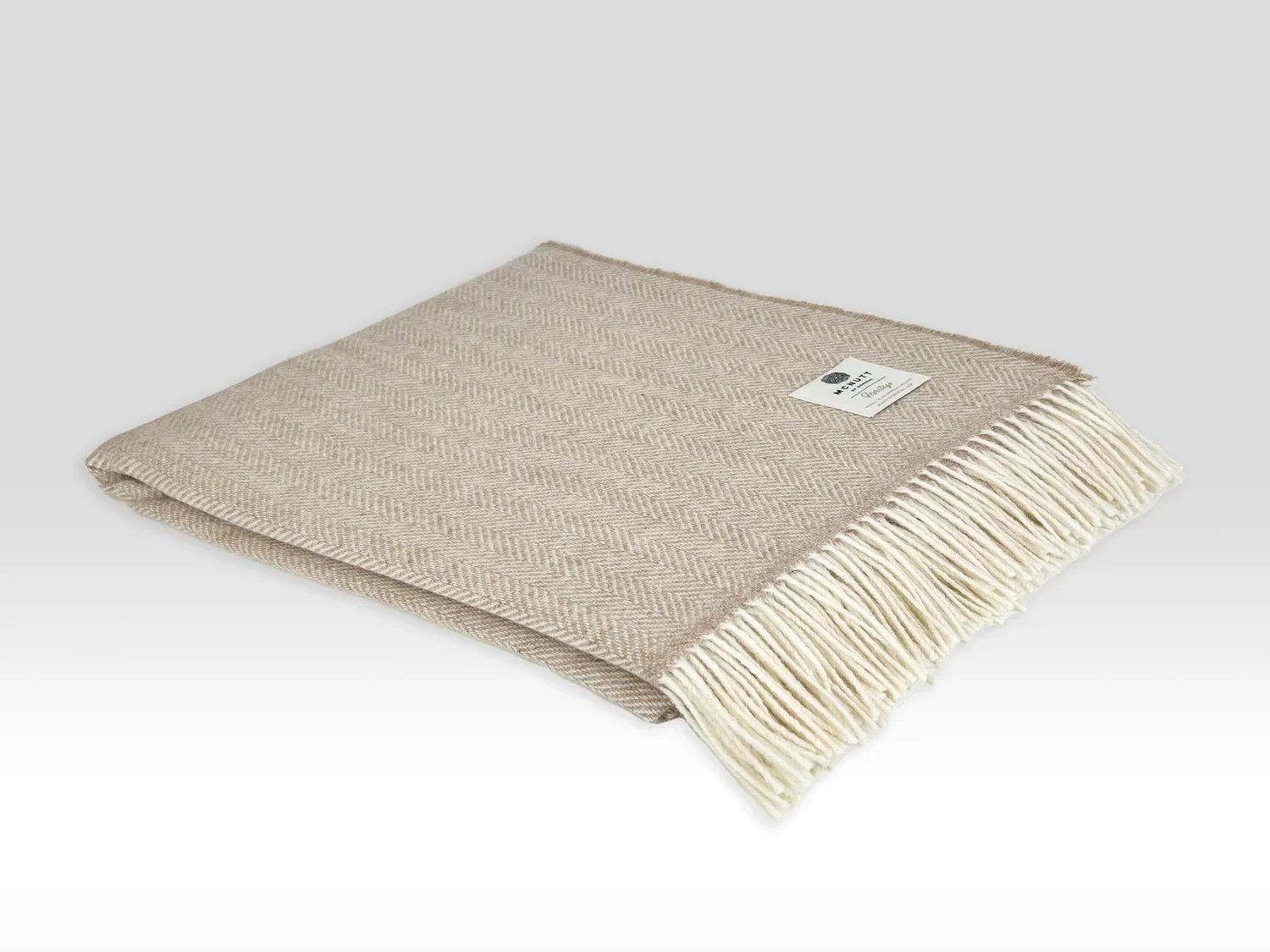 Irish Merino Wool Herringbone Throws - Image 26