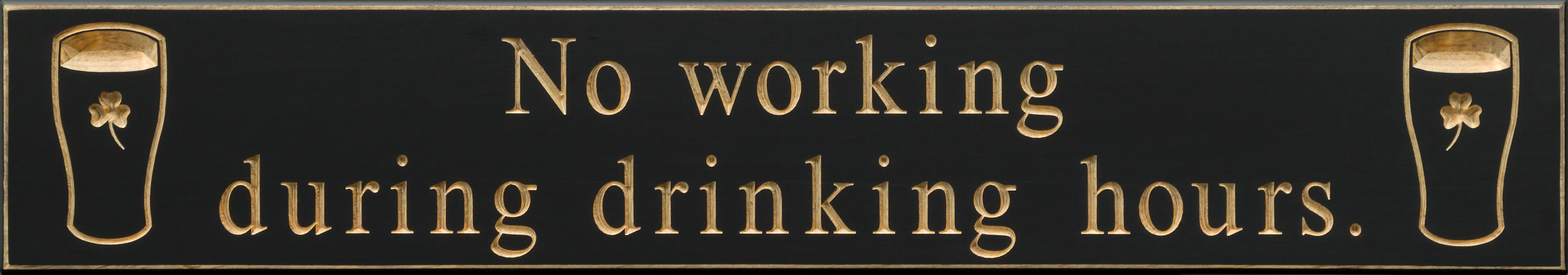 Irish Sayings Carved Wood Pub Signs - Image 9