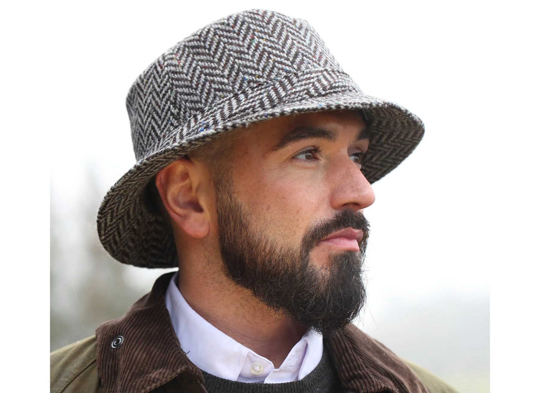 Irish Walking Hat - Tweed - Image 5