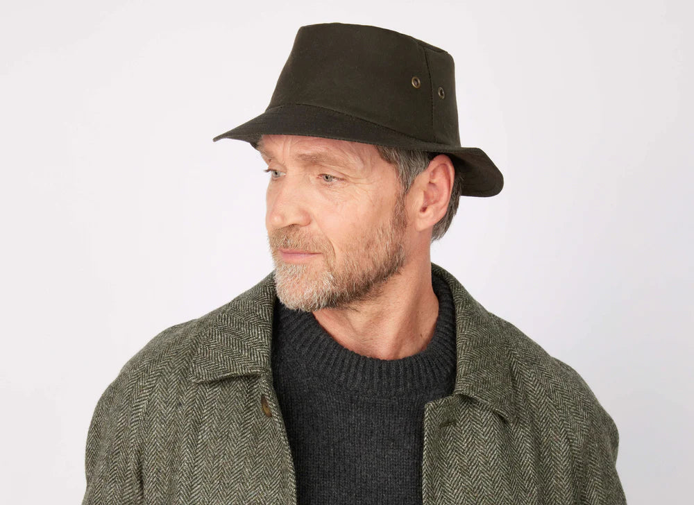 Irish Walking Hat - Waxed Cotton - Image 2