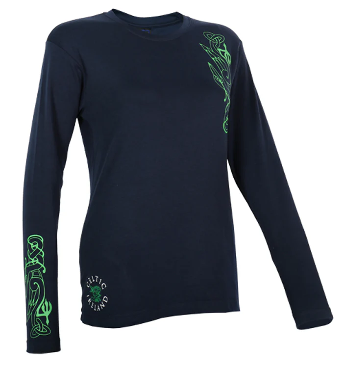 Women's Long Sleeve Celtic T-Shirt - Image 2