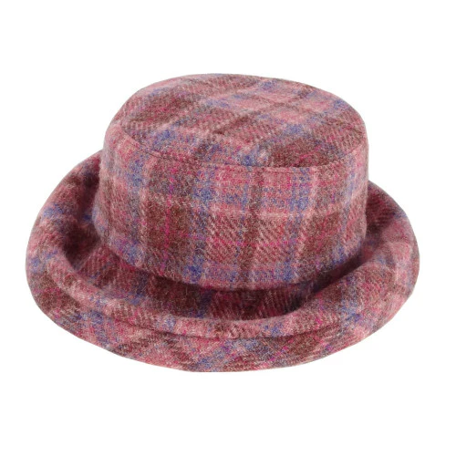 Ladies Harris Tweed Cloche Hat - Image 3