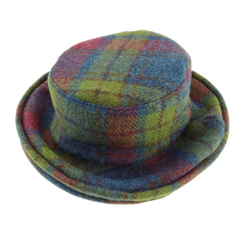 Ladies Harris Tweed Cloche Hat - Image 4