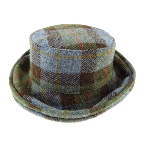 Ladies Harris Tweed Cloche Hat - Image 5