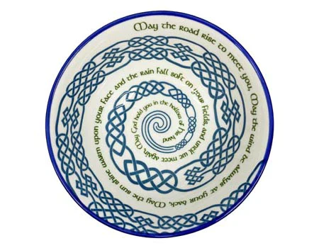 May the Road Rise Irish Saying Ceramic Bowl - Image 2