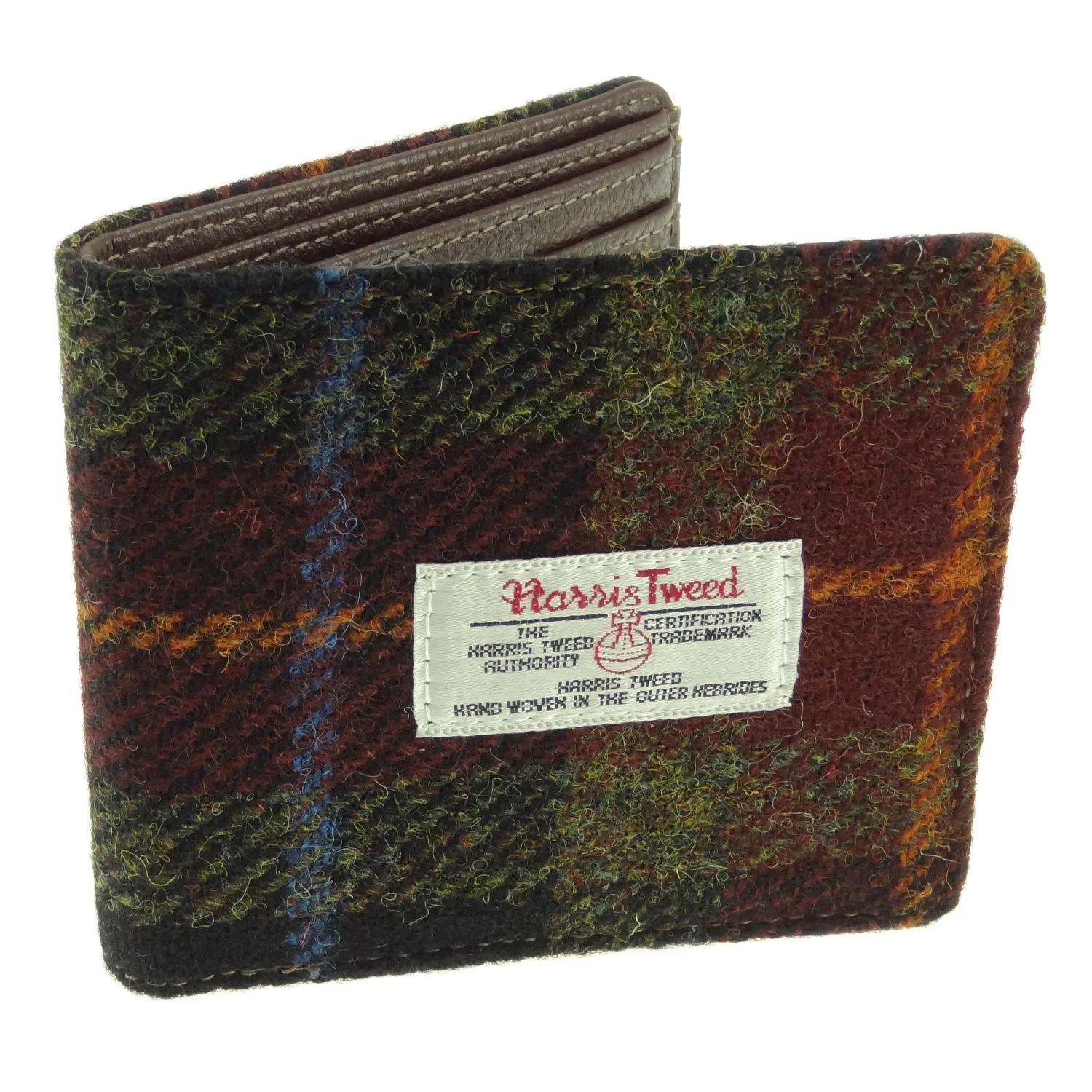 Men's Harris Tweed Bifold Wallet - Image 2