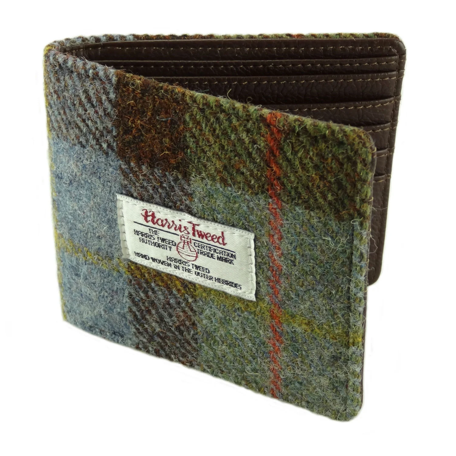 Men's Harris Tweed Bifold Wallet - Image 3