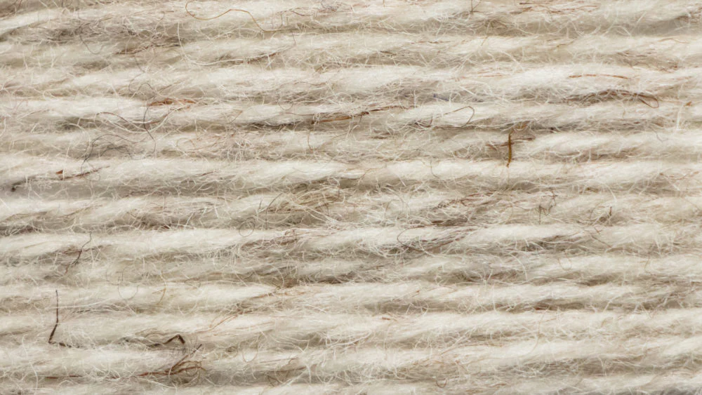 Men's Irish Hand Knit Aran Shawl Neck Cardigan - Oatmeal
