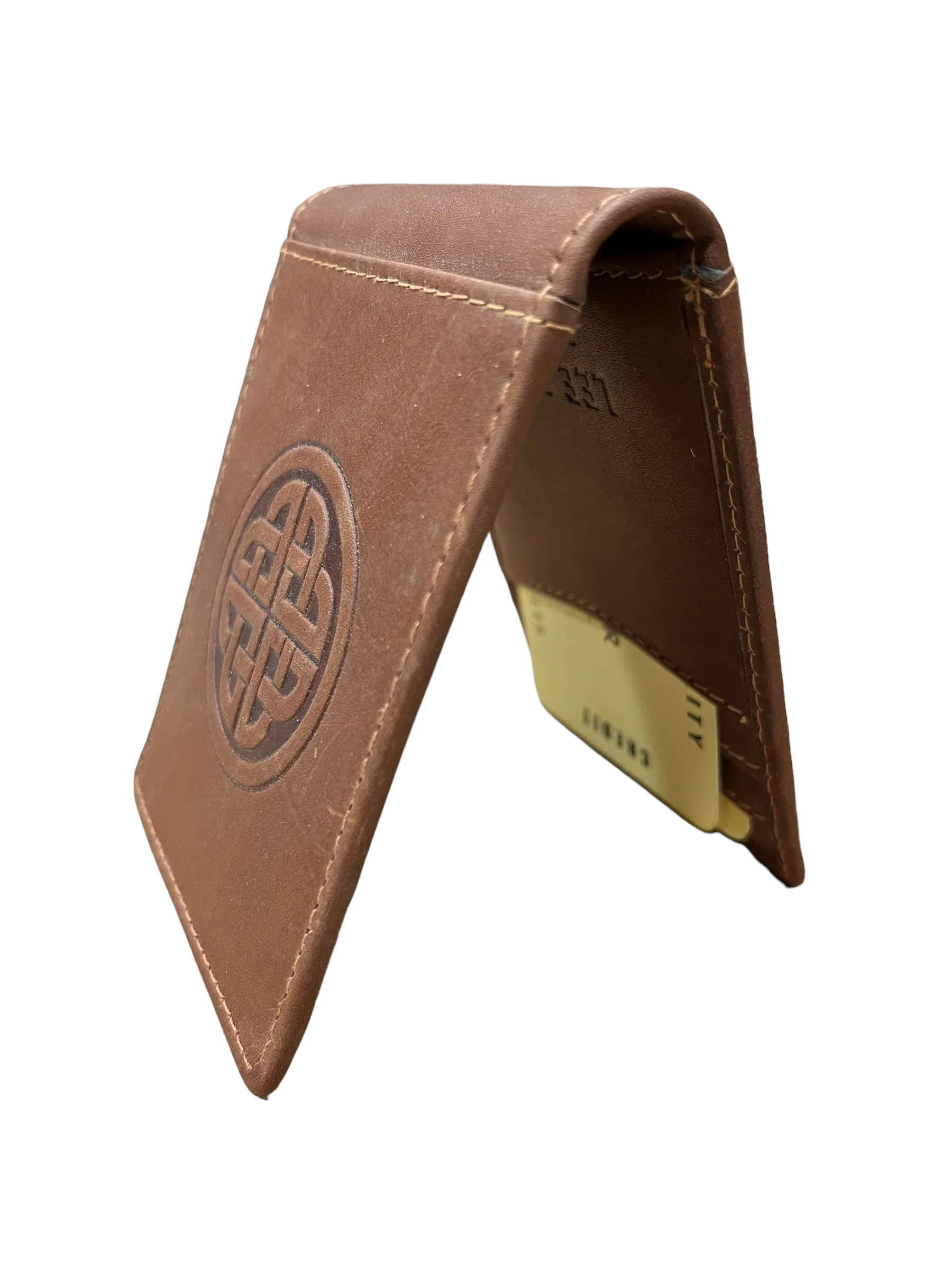 Celtic Knotwork Leather Money Clip - Image 10