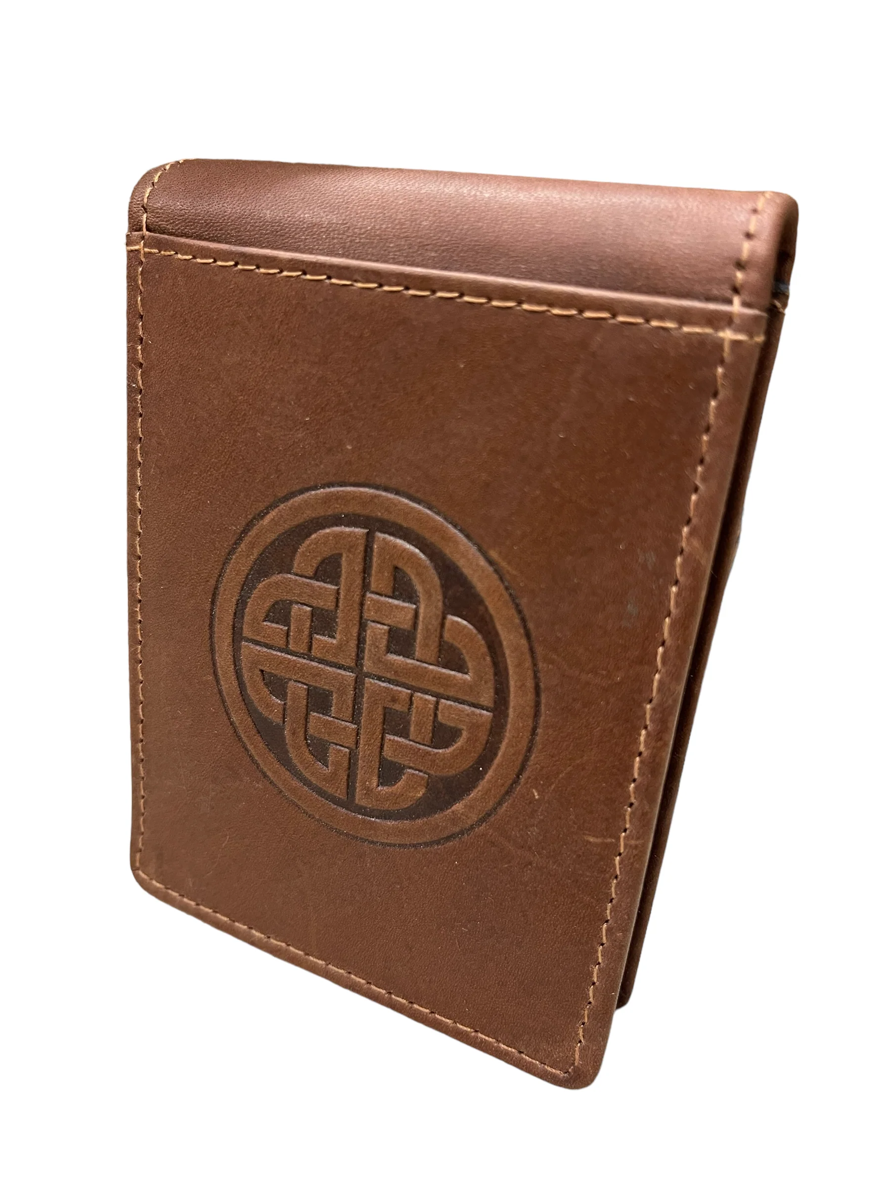 Celtic Knotwork Leather Money Clip - Image 11
