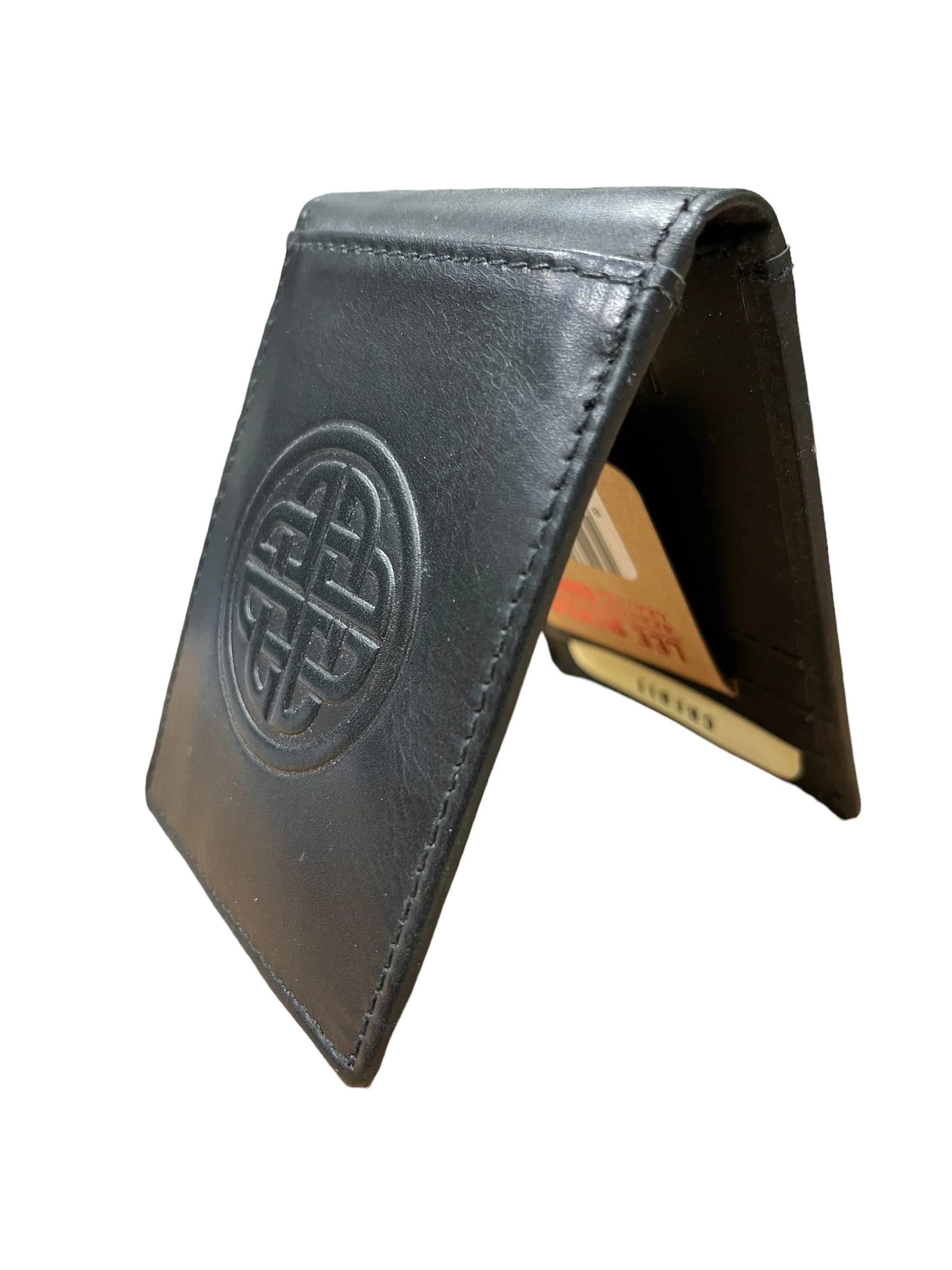 Celtic Knotwork Leather Money Clip - Image 6