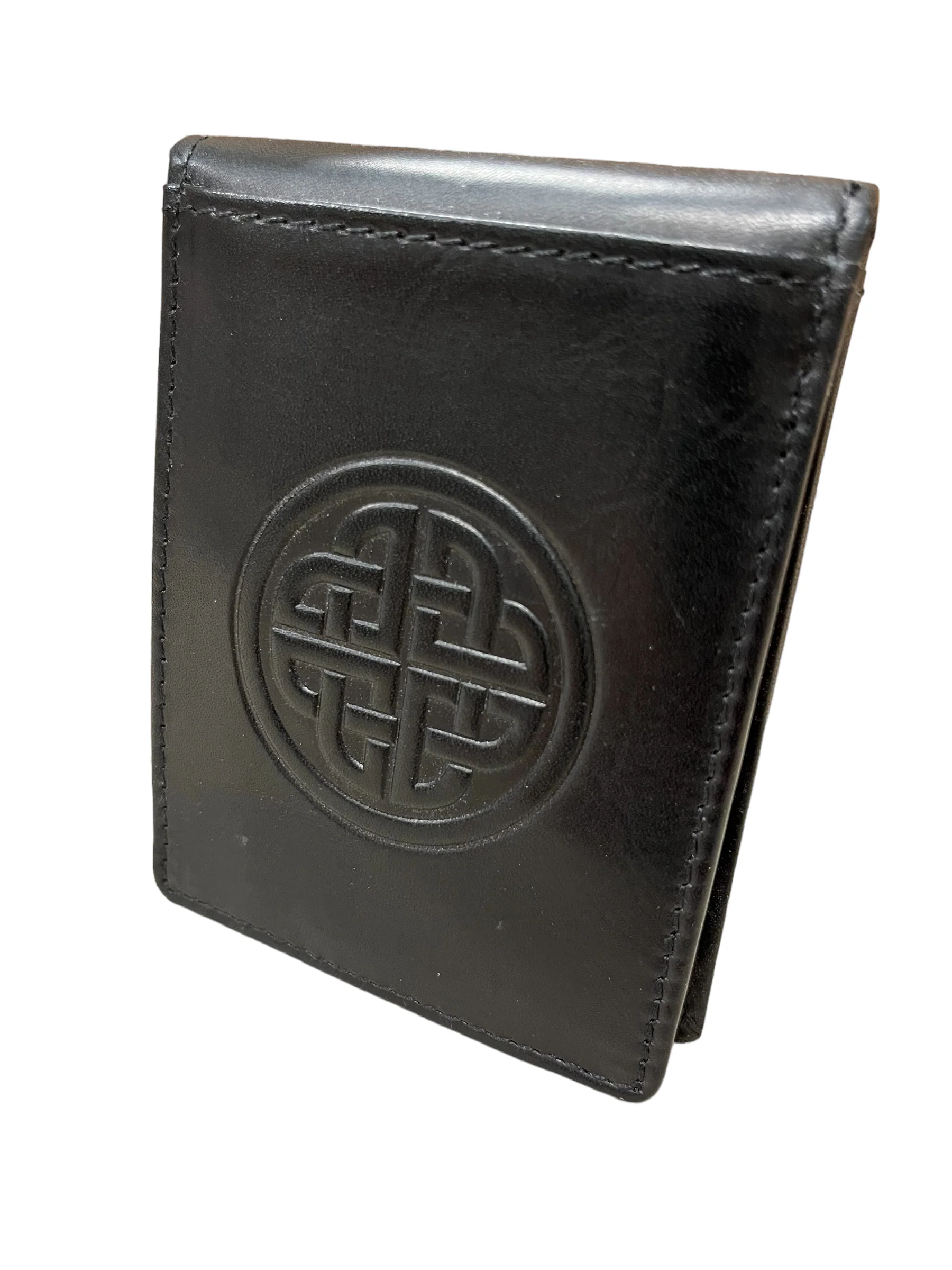 Celtic Knotwork Leather Money Clip - Image 7