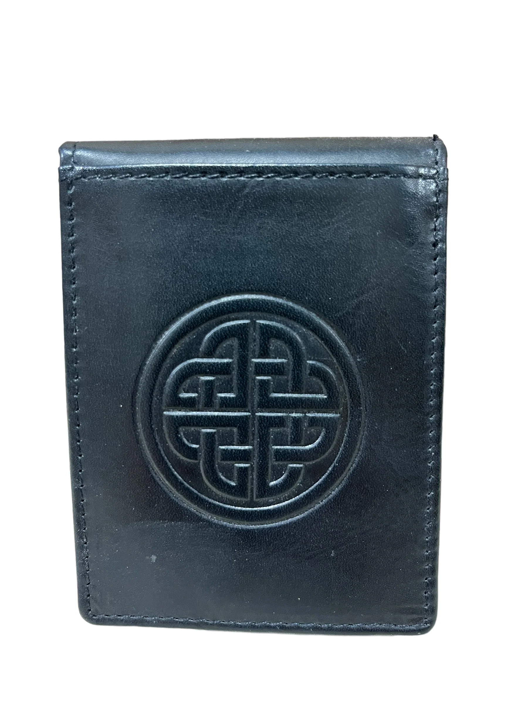 Celtic Knotwork Leather Money Clip - Image 8