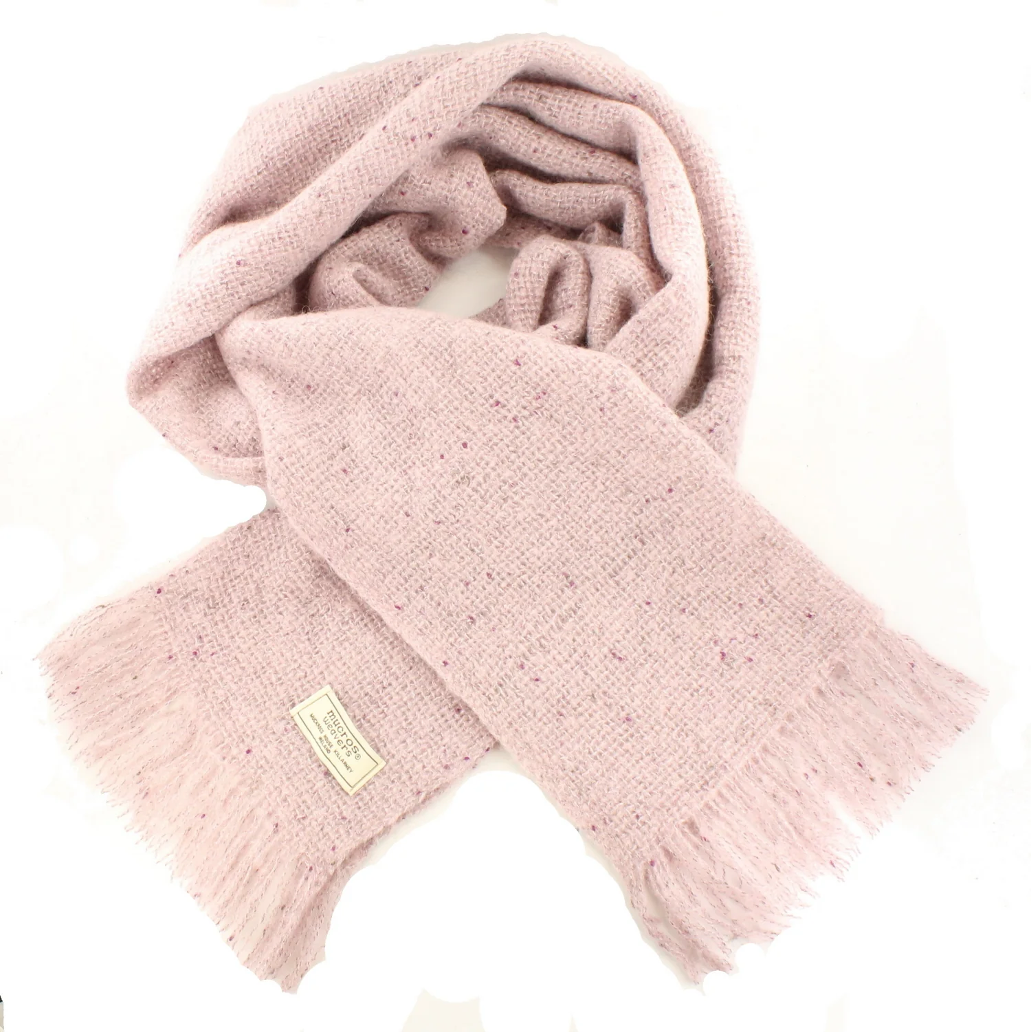 Mucros Weavers Alpaca and Merino Islander Scarf - Image 10