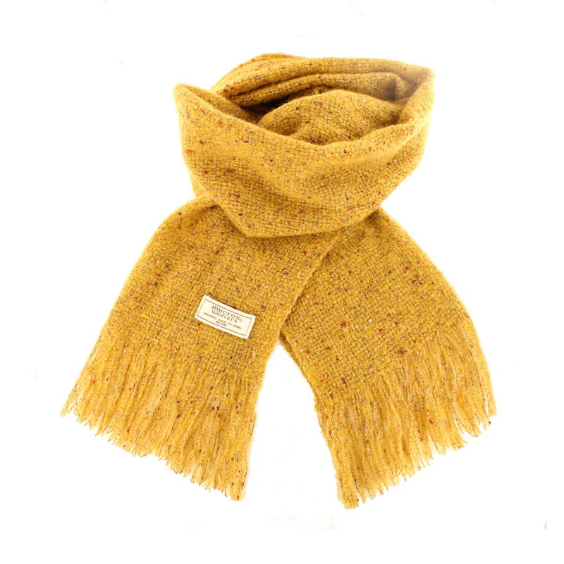 Mucros Weavers Alpaca and Merino Islander Scarf - Image 11