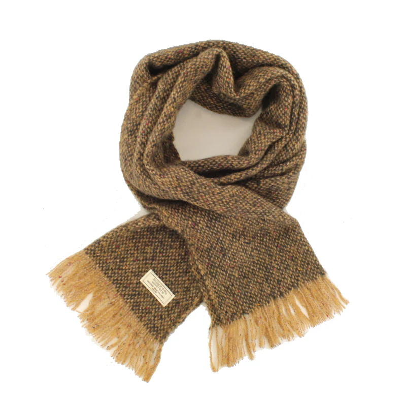 Mucros Weavers Alpaca and Merino Islander Scarf - Image 12