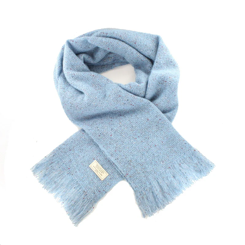 Mucros Weavers Alpaca and Merino Islander Scarf - Image 16