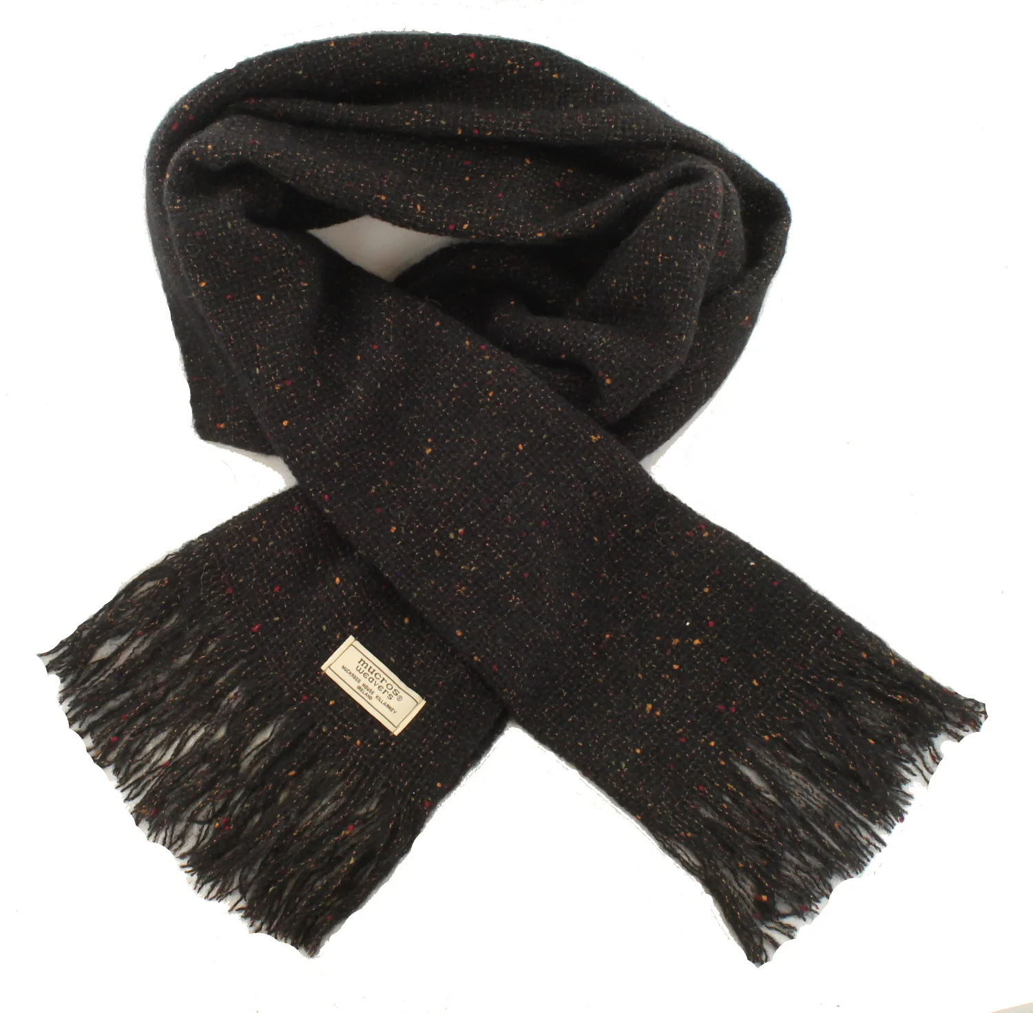 Mucros Weavers Alpaca and Merino Islander Scarf - Image 2
