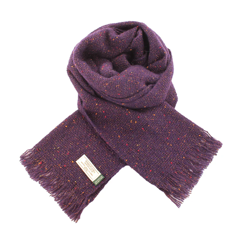 Mucros Weavers Alpaca and Merino Islander Scarf - Image 20