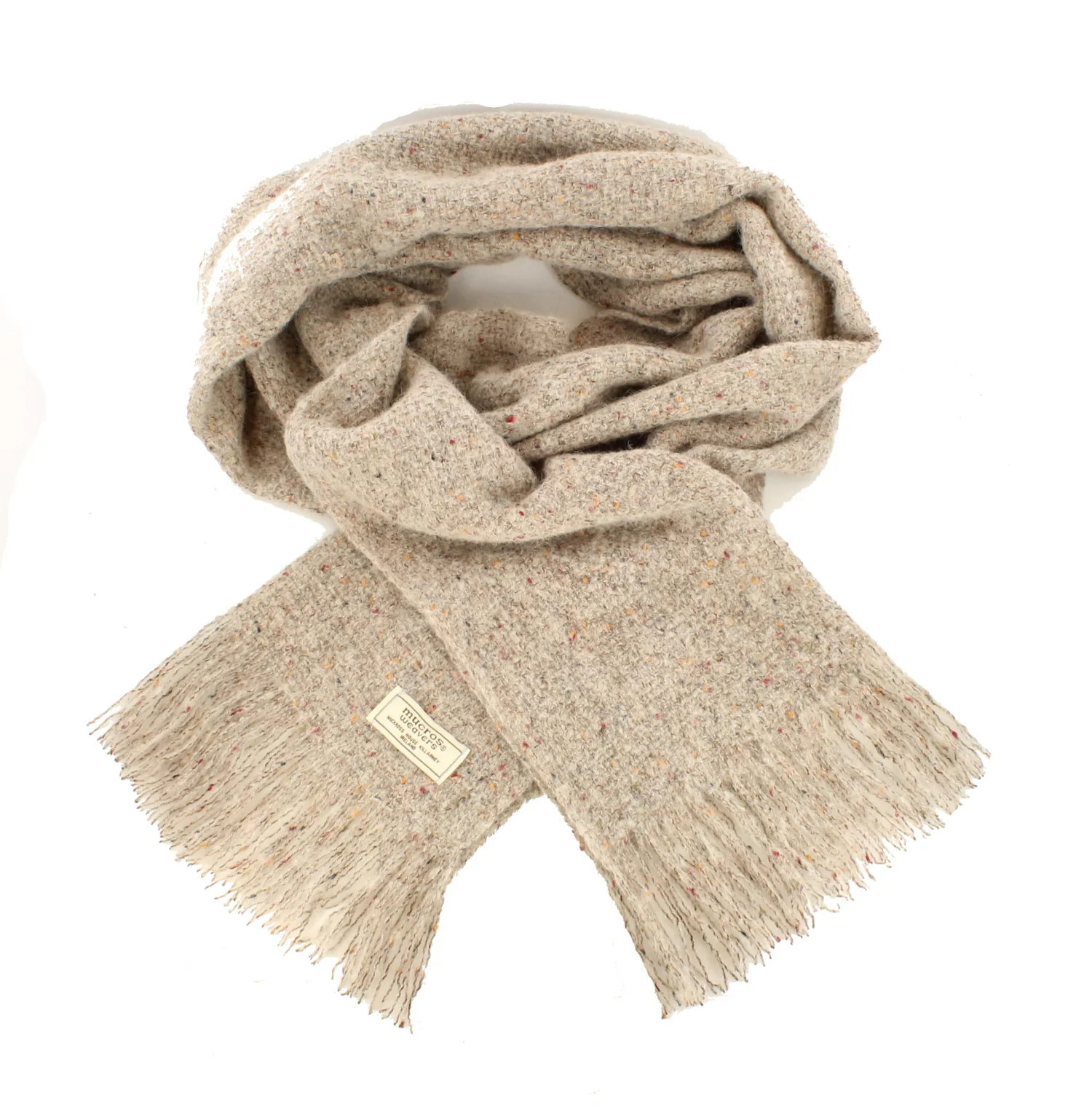 Mucros Weavers Alpaca and Merino Islander Scarf - Image 22