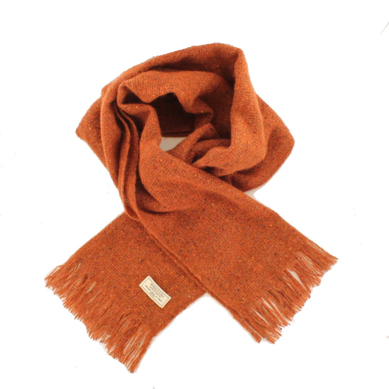 Mucros Weavers Alpaca and Merino Islander Scarf - Image 23