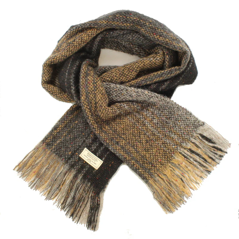 Mucros Weavers Alpaca and Merino Islander Scarf - Image 27