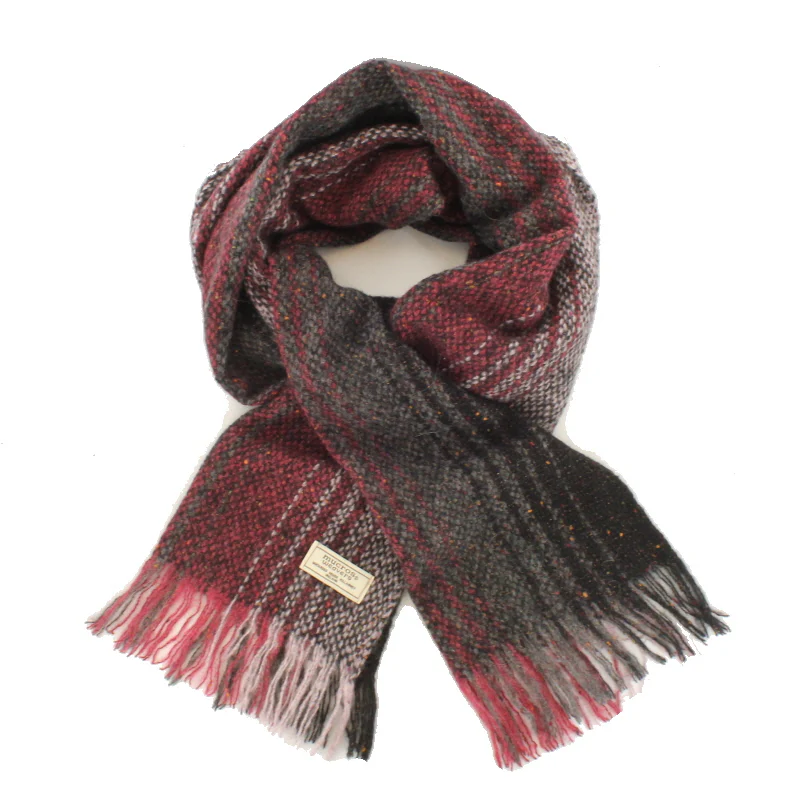 Mucros Weavers Alpaca and Merino Islander Scarf - Image 4