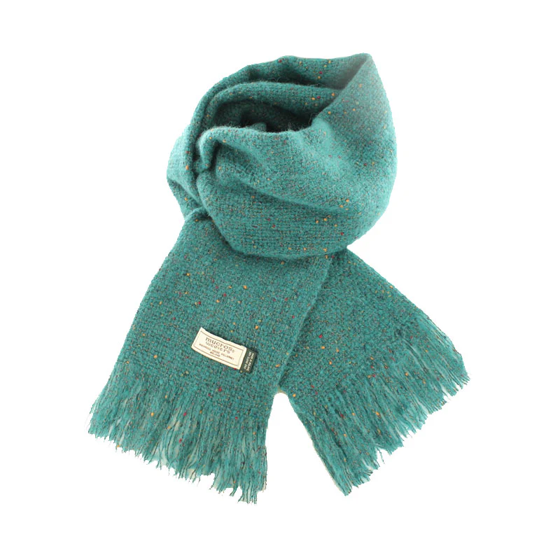 Mucros Weavers Alpaca and Merino Islander Scarf - Image 5