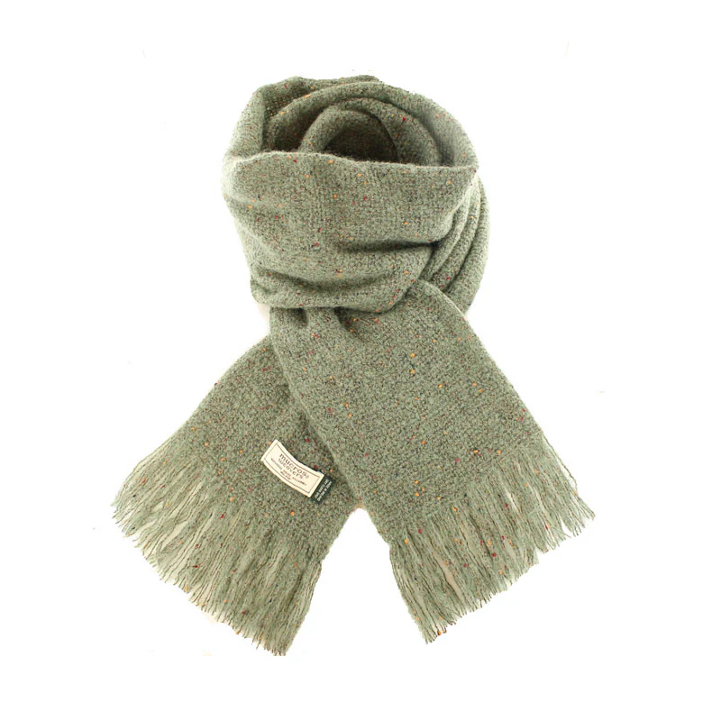 Mucros Weavers Alpaca and Merino Islander Scarf - Image 6
