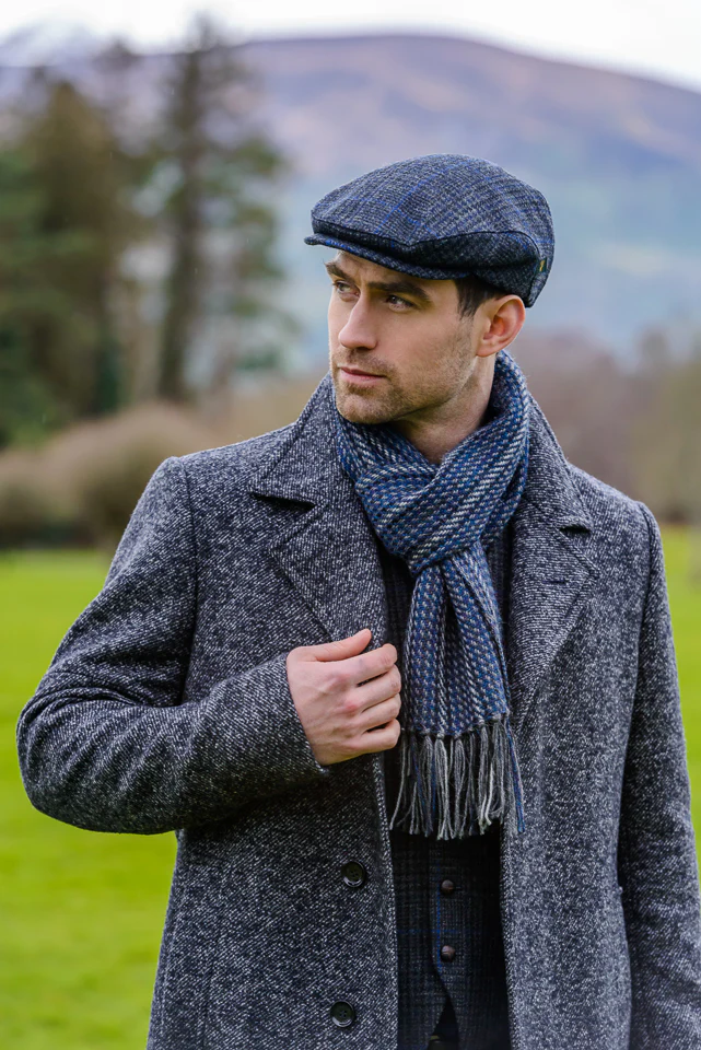 Mucros Weavers Irish Tweed Trinity Flat Cap - Image 10