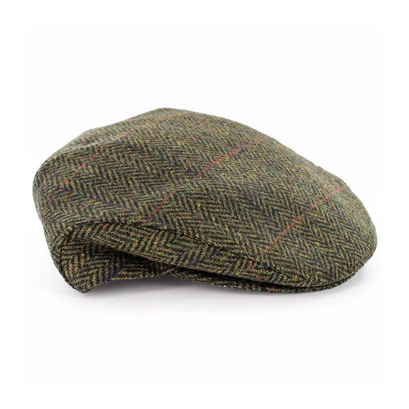 Mucros Weavers Irish Tweed Trinity Flat Cap - Image 4