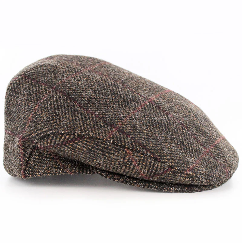 Mucros Weavers Irish Tweed Trinity Flat Cap - Image 7
