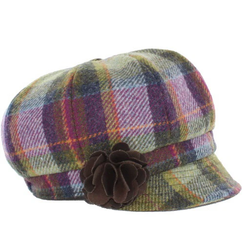 Mucros Weavers Women's Tweed Newsboy Hat - Image 13