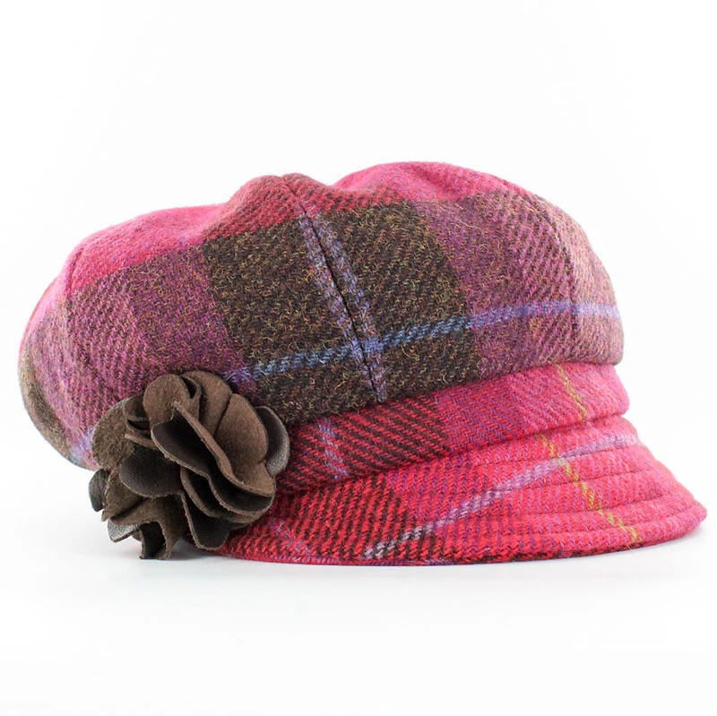 Mucros Weavers Women's Tweed Newsboy Hat - Image 17