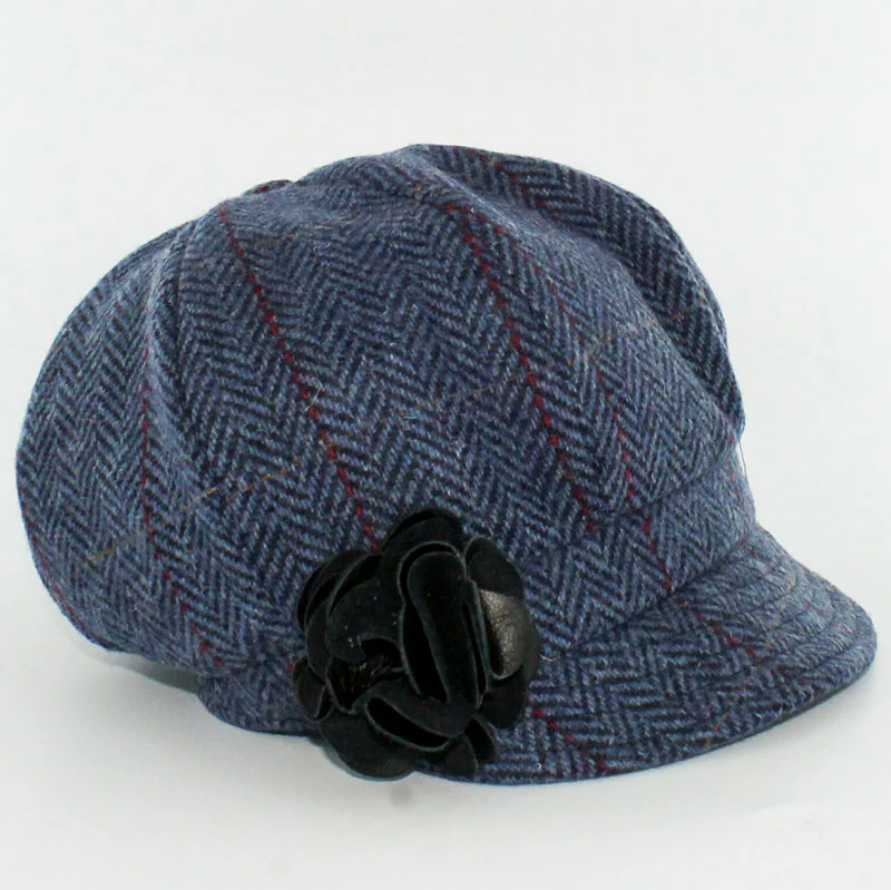 Mucros Weavers Women's Tweed Newsboy Hat - Image 18