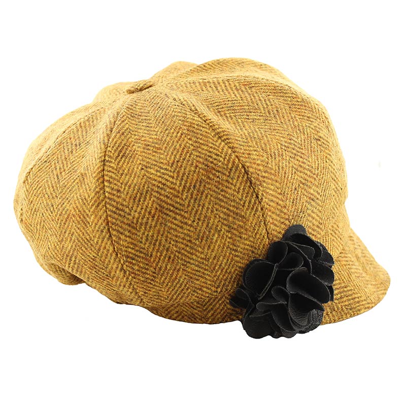 Mucros Weavers Women's Tweed Newsboy Hat - Image 22