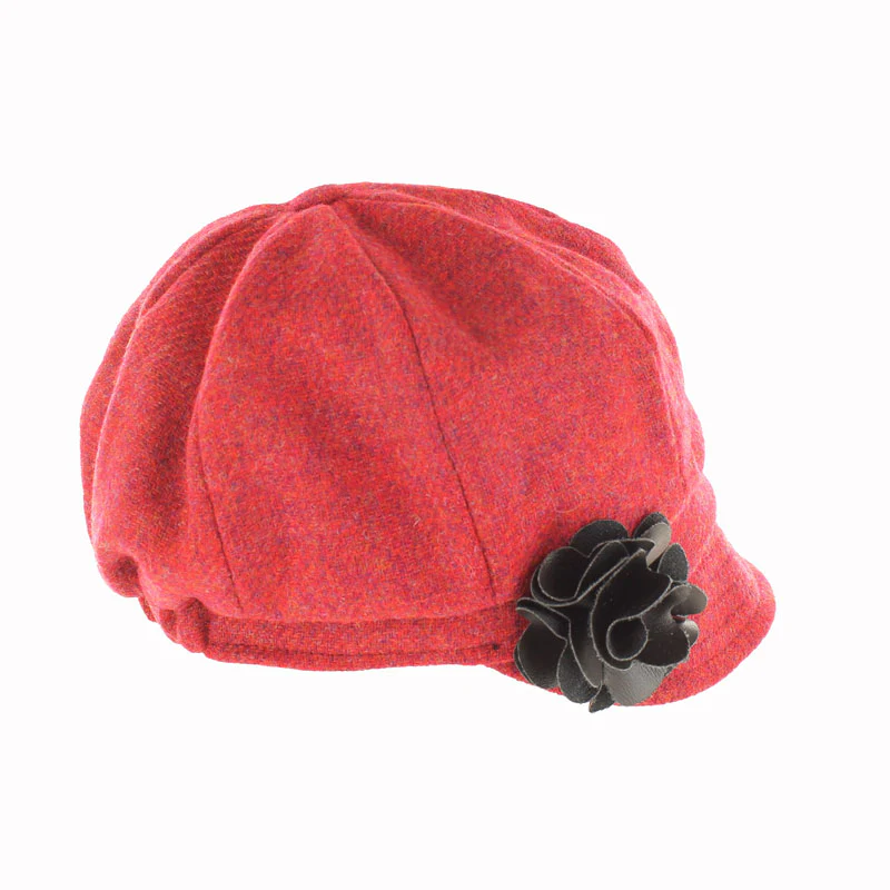 Mucros Weavers Women's Tweed Newsboy Hat - Image 23