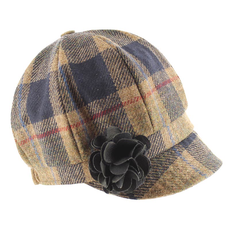 Mucros Weavers Women's Tweed Newsboy Hat - Image 24